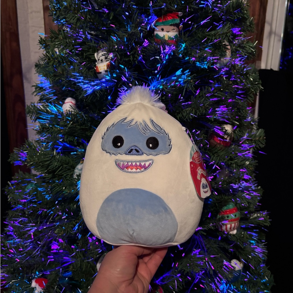 Squishmallows Bumble Abominol Snow Monster from Red-Nosed Reindeer